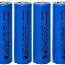 3.7V 18650 True 2000mAh Lithium Ion (NMC) Rechargeable Pack of 4 Battery-52