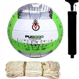 green pu+cotten net+pump op8 Volleyball - Size: 4-picture-19