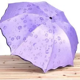 UV Rays Safe Large Size 3-Fold Umbrella, Magic Umbrella For Men,Women & Kids Umbrella-12
