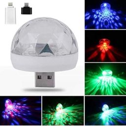 Snekar USB Operated Disco Projection Light Multicolor Disco Smart Bulb image 2