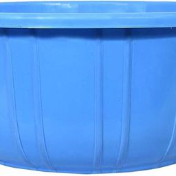 kuber industries Unbreakable Plastic Multipurpose Bath Tub/Washing Tub 40 LTR (Blue)-KUBMART3192-picture-48