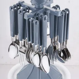 Plastic, Steel Cutlery Set-image-4
