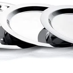 Stainless Steel kadai / fry pan / casserole / handi / tope/ bowl and other cookware utensils for daily use cook & serve application in your kitchen. Stainless Steel Heavy Gauge Ciba/Lids/Tope Cover 8.5 inch Lid Set, Pack of 5-picture-20