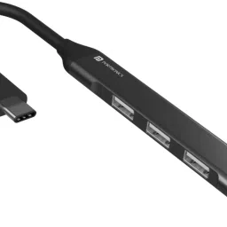Portronics MPORT 31C Type C to 4 USB-A Ports POR-1485 USB Hub-0