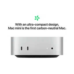 Apple Mac mini M4 Chip 2024 Mini Tower (16GB, 512GB SSD, Apple 10-core GPU, macOS Sequoia, Silver) image 5