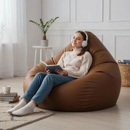 XXL Bean Bag Chair With Bean Filling-45