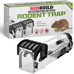 Rat Trap Cage For Home ( LARGE ) | Garden | Lawn | Rat Catcher Live Trap-7