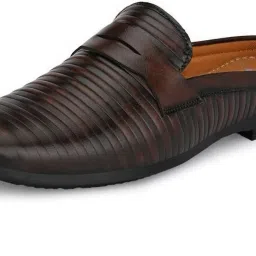 Back Open Half Loafers For Men-image-35