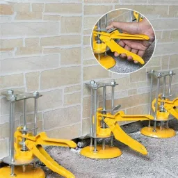 niktion Tile Lifter Hand Jack Tool Tile Height Adjuster Labor-Saving Clamping Tool Wall Tile Height Regulator Manual Tool Tiling Elevating Construction Tool Non-magnetic Mason's Level image 3