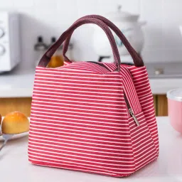 Insulate Travel Tiffin Hand Lunch Bag with Aluminum Foil Inner Cover Reusable Waterproof Lunch Bag-27