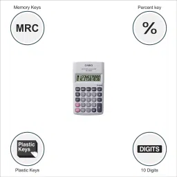 casio HL100LB Portable BasicCalculator image 2