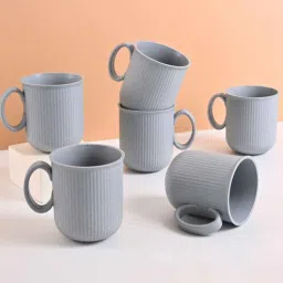 eha Azure Statement Coffee Mug 350 ml (6 Pc)Rice Husk Biocomposite-picture-21