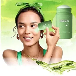 Green Tea Cleansing Mask Stick For Blackheads Whiteheads Oil Control Face Shaping Mask-61