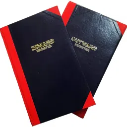 R K Inward & Outward Register Combo Pack of 1 2-Part Hard Bound-image-20