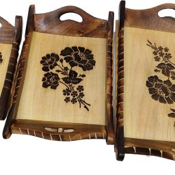 Wooden Tray | Kitchen Tray/ Design Decorative Plate/ Serving Tray for Home Tray Serving Set-image-6