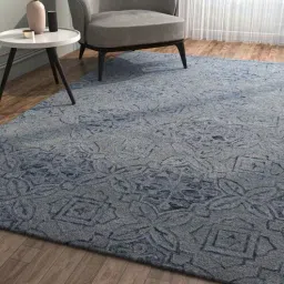 jaipur rugs Grey Traditional Wool 5 ft x 7 ft Hand Tufted Carpet-picture-1