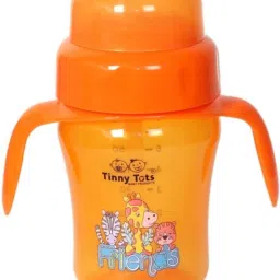 Unbreakable Baby Sipper 2 In 1 Feeding Sippy Bottle With Straw & Silicone Spout-image-36