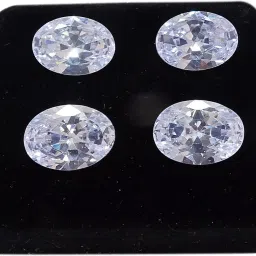 Sahiba Gems White Cut Synthetic Zircon Gemstone-image-16