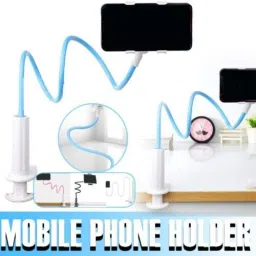 TECHGEAR LAZY FLEXIBLE PHONE MOUNT STAND HOLDER 360 ROTATING CAR DESKTOP BED PINK Mobile Holder image 5