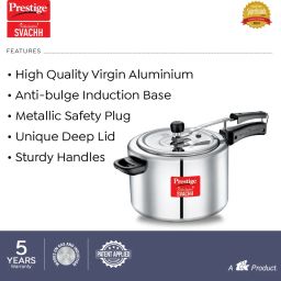 prestige Svachh Nakshatra Plus 3 L, 2 L Induction Bottom Pressure Cooker image 3