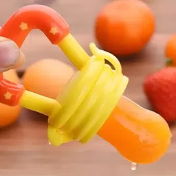 akstars BPA Free Silicone Giraffe Baby Teether and nibbler (multicolor) Teether and Feeder image 5