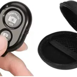 SOJUBA Portable Bluetooth Shutter Remote Control with Carry Pouch Camera Remote ControlCamera Remote Control-10