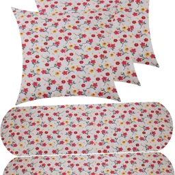 Microfibre Floral Bolster Pack of 5-image-82