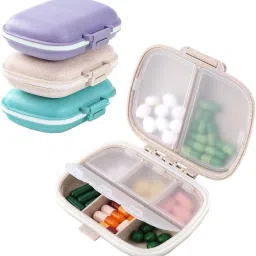 Daily BPA-Free Portable Pill Box – 8 Compartments, Moisture-Proof & Compact Pill Box-picture-35