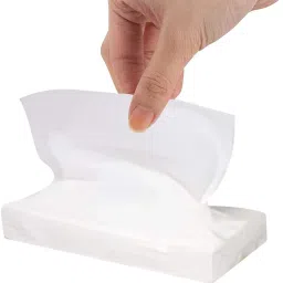 automaze 100 Pulls 2 Ply M-Fold Soft Tissue Paper for Refilling Tissue Boxes(Pack of 10) Vehicle Tissue Dispenser image 5