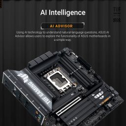 ASUS TUF GAMING B860M-PLUS LGA1851 RL-ILMSocket Mini-ATX Intel B860 Chipset DDR5 Motherboard for Desktop image 2
