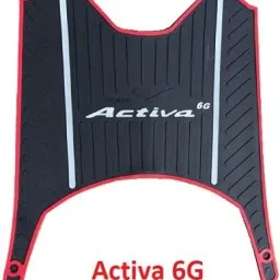 Premium Quality Activa 6G Scoty Washable Foot Mat / Floor Mat Honda Activa 6G Two Wheeler Mat-image-69