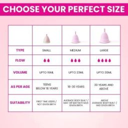 queenflow Medium Reusable Menstrual Cup image 3