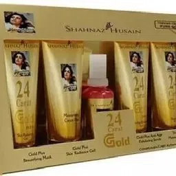 shahnaz husain facial kit 24 carat gold pack of 1 55 ml-picture-42