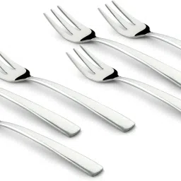Solo fruit fork set of 6 Steel Dessert Fork-36