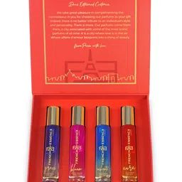 FRENCH ESSENCE Luxury Women Set Of 4 Eau De Parfum -15ml each-Grace-Enchante-Bloom-Aura-3