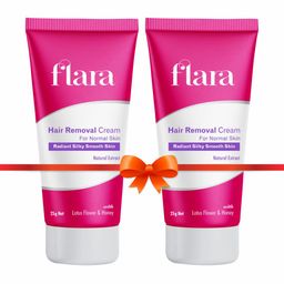 FLARA Set Of 2 Hair Removal Cream For Normal Skin - 25 g Each-13