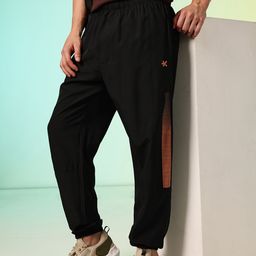 HRX By Hrithik Roshan Men Lifestyle Geometric Printed Rapid-Dry Joggers-image-29