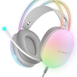 HAMMER Unisex Blaze Wired Over Ear Gaming headphone with Mic-39