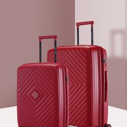 Nasher Miles Set Of 2 Hard-Sided Polypropylene Trolley Suitcases-50