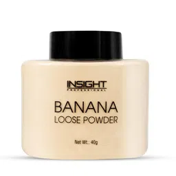 Insight Cosmetics Matte Finish Banana Loose Powder To Enhance Skin Tone - 40g-19