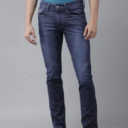 U S Polo Assn Denim Co Men Blue Skinny Fit Light Fade Stretchable Jeans-image-99