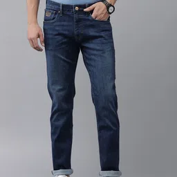 U.S. Polo Assn. Denim Co. Men Slim Tapered Fit Light Fade Stretchable Jeans-picture-48
