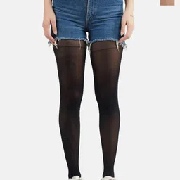SECRETS BY ZEROKAATA Women Pack Of 2 Assorted Sheer Stockings-image-86