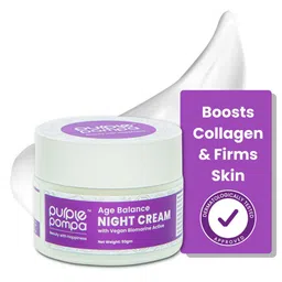 PURPLE POMPA Age Balance Night Cream With Vegan Biomarine Actives - 50 g-9