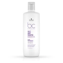 Schwarzkopf PROFESSIONAL Bonacure Frizz Away Shampoo with Babassu Oil For Dry Hair - 1L-47