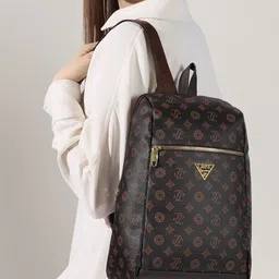 LAVIE Signature St.Louis Monogram Printed Compact Fashion Backpack-28