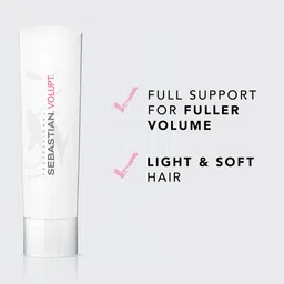 Sebastian Professional Volupt Conditioner with Bamboo Extract - 250 ml image 4