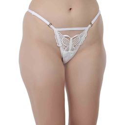 SELFCARE Self Deign Low-Rise Minimal Coverage Butterfly Patch Thong Briefs SN3597 image 3
