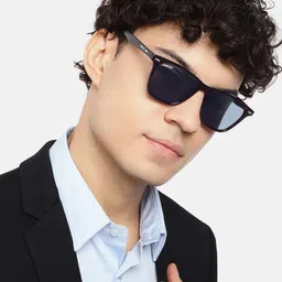 RESIST EYEWEAR Unisex Square Sunglasses with UV Protected Lens-54