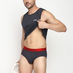 van heusen innerwear Van Heusen Men Pack Of 2 Ultra Soft Durable Elastic Basic Briefs image 4